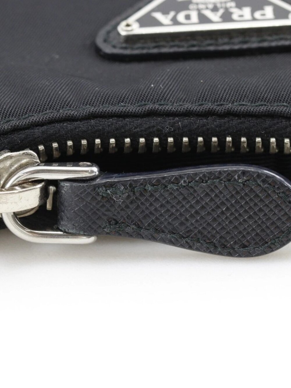 PRADA Re-edition 2005 Re-nylon Shoulder Bag 1BH204 NERO black Nylon/Safian... - Picture 9 of 12